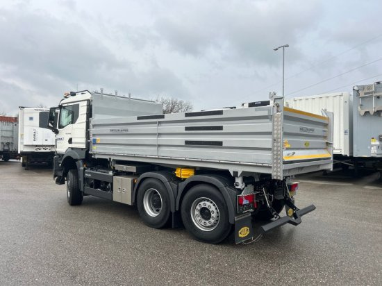 MAN TGS 28.480 6x4x4 , Meiller, Winterdienstausrüstung, Achslift, Lenkachse - Truk jungkit: gambar 2 MAN TGS 28.480 6x4x4 , Meiller, Winterdienstausrüstung, Achslift, Lenkachse - Truk jungkit: gambar 2