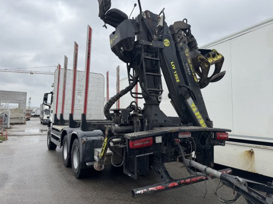MAN TGS 33.510 BL 6x4, Intarder, Holztransporter, LIV 120Z - Truk logging, Truk derek: gambar 5 MAN TGS 33.510 BL 6x4, Intarder, Holztransporter, LIV 120Z - Truk logging, Truk derek: gambar 5
