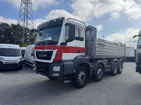 MAN TGS 37.470, 8x4, Retarder, Gesteinskipper mit Bordmatik, - Truk jungkit: gambar 1 MAN TGS 37.470, 8x4, Retarder, Gesteinskipper mit Bordmatik, - Truk jungkit: gambar 1
