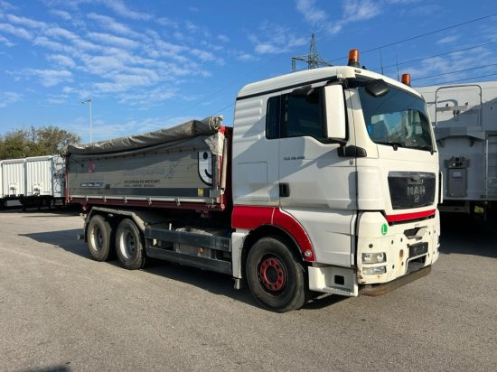 MAN TGX 26.400 Kipper, Retarder, E5 + EEV, Getreideschieber - Truk jungkit: gambar 3 MAN TGX 26.400 Kipper, Retarder, E5 + EEV, Getreideschieber - Truk jungkit: gambar 3
