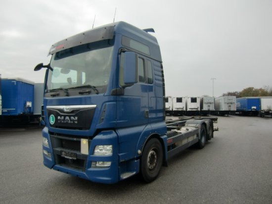 MAN TGX 26.440 BDF, XXL, Retarder, Automatik, E6, Liftachse, - Pengangkut kontainer/ Container truck: gambar 1 MAN TGX 26.440 BDF, XXL, Retarder, Automatik, E6, Liftachse, - Pengangkut kontainer/ Container truck: gambar 1