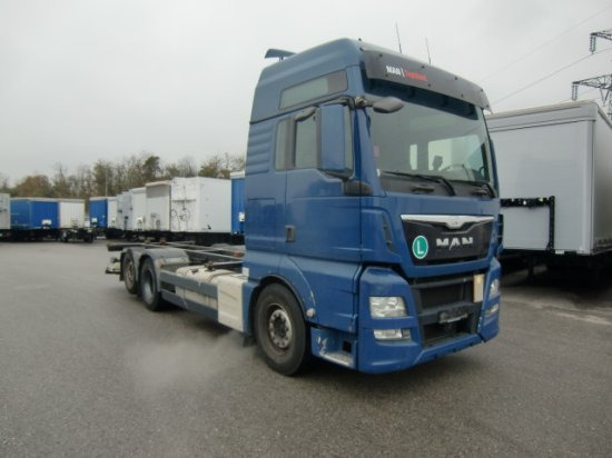 MAN TGX 26.440 BDF, XXL, Retarder, Automatik, E6, Liftachse, - Pengangkut kontainer/ Container truck: gambar 3 MAN TGX 26.440 BDF, XXL, Retarder, Automatik, E6, Liftachse, - Pengangkut kontainer/ Container truck: gambar 3