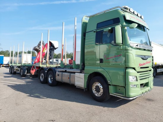 MAN TGX 26.500 6x4x4 Holztransporter, Motor Neu OHNE ANHÄNGER - Truk logging, Truk derek: gambar 2 MAN TGX 26.500 6x4x4 Holztransporter, Motor Neu OHNE ANHÄNGER - Truk logging, Truk derek: gambar 2