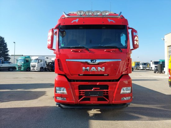 MAN TGX 26.510 BL Pritsche, Intarder, HIAB X-HIPRO 558EP-5, Alu-Felgen, Lenkachse, - Truk flatbed, Truk derek: gambar 2 MAN TGX 26.510 BL Pritsche, Intarder, HIAB X-HIPRO 558EP-5, Alu-Felgen, Lenkachse, - Truk flatbed, Truk derek: gambar 2