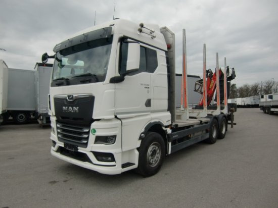 MAN TGX 33.580 BL 6x4, Intarder, Holztransporter, - Truk logging, Truk derek: gambar 1 MAN TGX 33.580 BL 6x4, Intarder, Holztransporter, - Truk logging, Truk derek: gambar 1