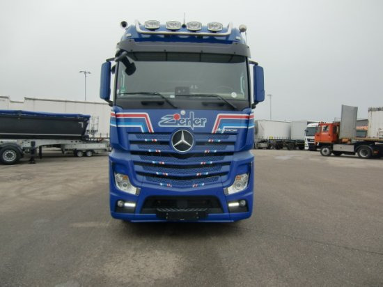 Mercedes-Benz Actros 2653 6x4 Holz Palfinger Kabinenkran - Truk logging, Truk derek: gambar 2 Mercedes-Benz Actros 2653 6x4 Holz Palfinger Kabinenkran - Truk logging, Truk derek: gambar 2