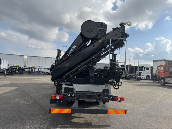 Mercedes-Benz Actros 2653, Retarder, Pritsche, Hiab Hipro 232 ES5 - Truk flatbed, Truk derek: gambar 5 Mercedes-Benz Actros 2653, Retarder, Pritsche, Hiab Hipro 232 ES5 - Truk flatbed, Truk derek: gambar 5