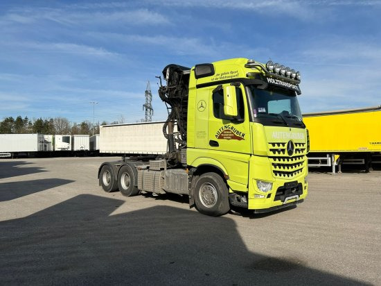 Mercedes-Benz Actros 3363 6x4, Palfinger Epsilon Kran - Truk logging, Truk derek: gambar 3 Mercedes-Benz Actros 3363 6x4, Palfinger Epsilon Kran - Truk logging, Truk derek: gambar 3