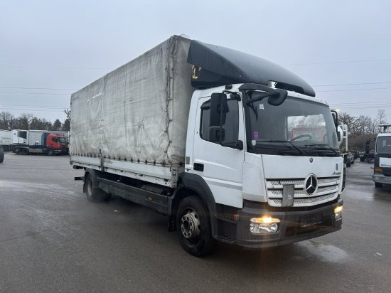 Mercedes-Benz Atego 1524 Plane, Automatik, E6, LBW - Truk dengan terpal samping: gambar 3 Mercedes-Benz Atego 1524 Plane, Automatik, E6, LBW - Truk dengan terpal samping: gambar 3