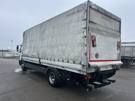 Mercedes-Benz Atego 1524 Plane, Automatik, E6, LBW - Truk dengan terpal samping: gambar 4 Mercedes-Benz Atego 1524 Plane, Automatik, E6, LBW - Truk dengan terpal samping: gambar 4
