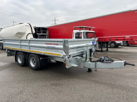 Möslein Tandemkipper-Tieflader, 3 Seitenkipper mit Einschubrampen - Trailer low bed: gambar 2 Möslein Tandemkipper-Tieflader, 3 Seitenkipper mit Einschubrampen - Trailer low bed: gambar 2