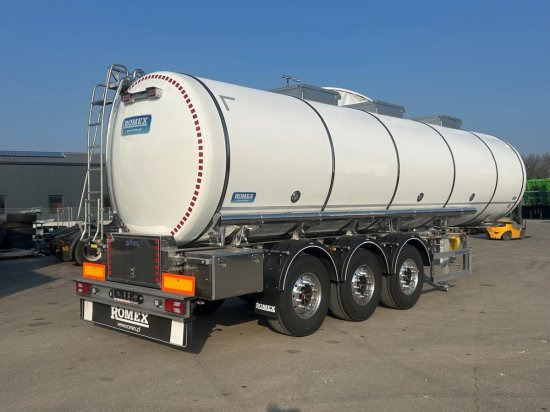Romex R-31, Lebensmitteltankauflieger 31000l 3 Kammern - Semi-trailer tangki: gambar 2 Romex R-31, Lebensmitteltankauflieger 31000l 3 Kammern - Semi-trailer tangki: gambar 2