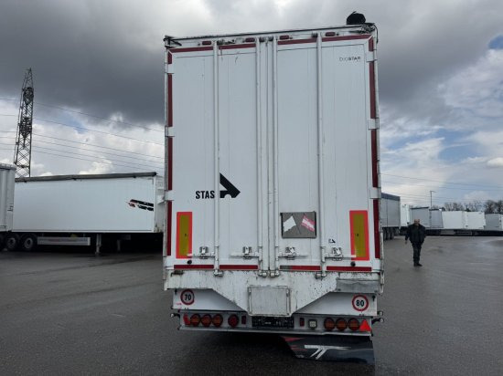 STAS Schubboden S300 ZX, 2xLiftachse, Funk, Getreidegosse, 7mm - Semi-trailer dengan lantai berjalan: gambar 4 STAS Schubboden S300 ZX, 2xLiftachse, Funk, Getreidegosse, 7mm - Semi-trailer dengan lantai berjalan: gambar 4