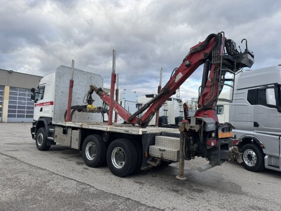 Scania G490 6X6 Blatt-Blatt Penz Kran 12.Z8.70 - Truk logging, Truk derek: gambar 4 Scania G490 6X6 Blatt-Blatt Penz Kran 12.Z8.70 - Truk logging, Truk derek: gambar 4