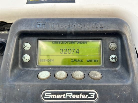 Semi-trailer isotermal Schmitz SCB S3B SKO24, Kühlauflieger, TK SLXe 400,  Liftachse, Fleischbahnen: gambar 12