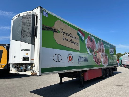 Schmitz SCB S3B SKO24, Kühlauflieger, TK SLXe 400, Liftachse, Fleischbahnen - Semi-trailer isotermal: gambar 1 Schmitz SCB S3B SKO24, Kühlauflieger, TK SLXe 400, Liftachse, Fleischbahnen - Semi-trailer isotermal: gambar 1