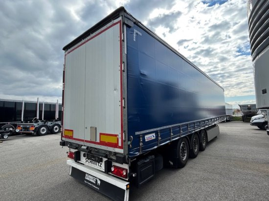 Schmitz SCB S3T, Varios, Liftachse, Edscha-Verdeck, - Semi-trailer dengan terpal samping: gambar 4 Schmitz SCB S3T, Varios, Liftachse, Edscha-Verdeck, - Semi-trailer dengan terpal samping: gambar 4