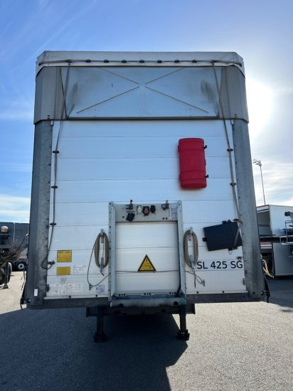 Schmitz SCB S3T, Varios, Liftachse, Edscha-Verdeck, - Semi-trailer dengan terpal samping: gambar 2 Schmitz SCB S3T, Varios, Liftachse, Edscha-Verdeck, - Semi-trailer dengan terpal samping: gambar 2