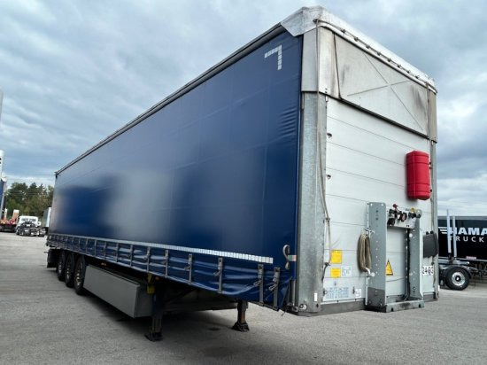 Schmitz SCB S3T, Varios, Liftachse, Edscha-Verdeck, - Semi-trailer dengan terpal samping: gambar 3 Schmitz SCB S3T, Varios, Liftachse, Edscha-Verdeck, - Semi-trailer dengan terpal samping: gambar 3