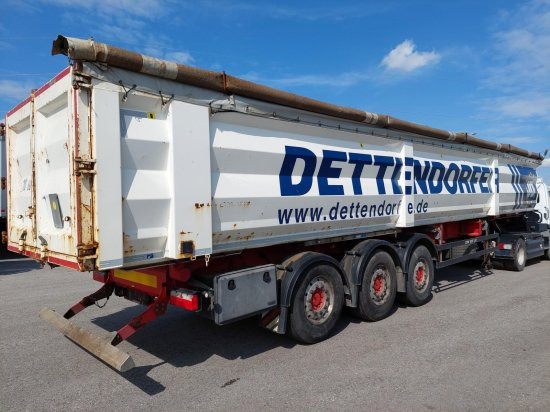 Schwarzmüller K10VLN3 Stahlmulde, Portaltüren, Alufelgen, Liftachse, 60m3 - Semi-trailer jungkit: gambar 4 Schwarzmüller K10VLN3 Stahlmulde, Portaltüren, Alufelgen, Liftachse, 60m3 - Semi-trailer jungkit: gambar 4