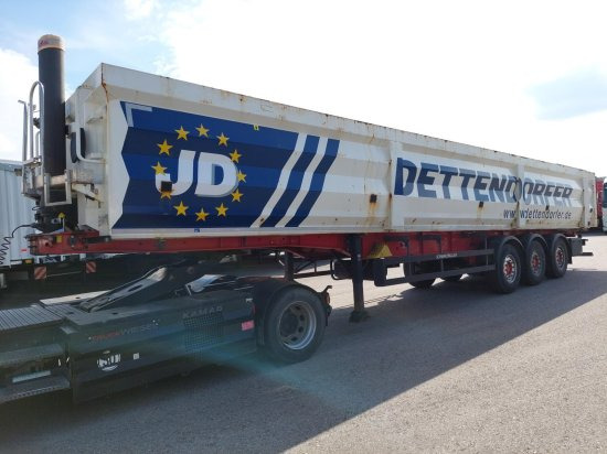 Schwarzmüller K10VLN3 Stahlmulde, Portaltüren, Alufelgen, Liftachse, 60m3 - Semi-trailer jungkit: gambar 1 Schwarzmüller K10VLN3 Stahlmulde, Portaltüren, Alufelgen, Liftachse, 60m3 - Semi-trailer jungkit: gambar 1