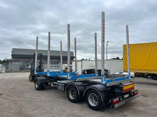 Schwarzmüller N-Serie 3-achs Holzanhänger 4 Rungenpaare - Trailer pengangkut kayu: gambar 2 Schwarzmüller N-Serie 3-achs Holzanhänger 4 Rungenpaare - Trailer pengangkut kayu: gambar 2