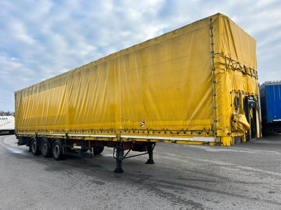 Schwarzmüller Spezialauflieger Schräglader, Coilmulde, Liftachse, Edscha-Verdeck, - Semi-trailer dengan terpal samping: gambar 3 Schwarzmüller Spezialauflieger Schräglader, Coilmulde, Liftachse, Edscha-Verdeck, - Semi-trailer dengan terpal samping: gambar 3