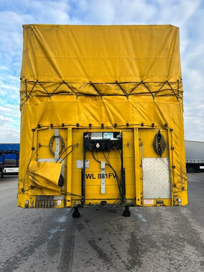 Schwarzmüller Spezialauflieger Schräglader, Coilmulde, Liftachse, Edscha-Verdeck, - Semi-trailer dengan terpal samping: gambar 2 Schwarzmüller Spezialauflieger Schräglader, Coilmulde, Liftachse, Edscha-Verdeck, - Semi-trailer dengan terpal samping: gambar 2
