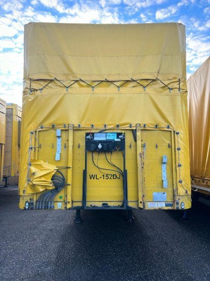 Schwarzmüller Spezialauflieger Schräglader, Coilmulde, Liftachse, Edscha-Verdeck, - Semi-trailer dengan terpal samping: gambar 2 Schwarzmüller Spezialauflieger Schräglader, Coilmulde, Liftachse, Edscha-Verdeck, - Semi-trailer dengan terpal samping: gambar 2