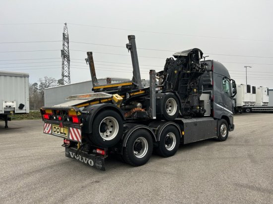 Volvo FH 16 650 6x4 Langholzzug + Doll M2K-9L Nachläufer mit Palfinger Epsilon S260C96, I-Shift, Retarder, - Truk logging, Truk derek: gambar 5 Volvo FH 16 650 6x4 Langholzzug + Doll M2K-9L Nachläufer mit Palfinger Epsilon S260C96, I-Shift, Retarder, - Truk logging, Truk derek: gambar 5