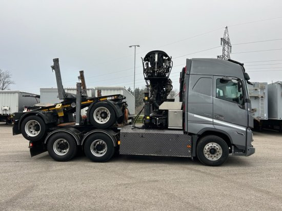 Volvo FH 16 650 6x4 Langholzzug + Doll M2K-9L Nachläufer mit Palfinger Epsilon S260C96, I-Shift, Retarder, - Truk logging, Truk derek: gambar 4 Volvo FH 16 650 6x4 Langholzzug + Doll M2K-9L Nachläufer mit Palfinger Epsilon S260C96, I-Shift, Retarder, - Truk logging, Truk derek: gambar 4