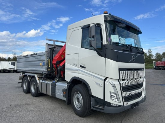 Volvo FH 500 3-Seiten Meiller Kipper mit Palfinger PK22002EH, Retarder, - Truk jungkit: gambar 3 Volvo FH 500 3-Seiten Meiller Kipper mit Palfinger PK22002EH, Retarder, - Truk jungkit: gambar 3