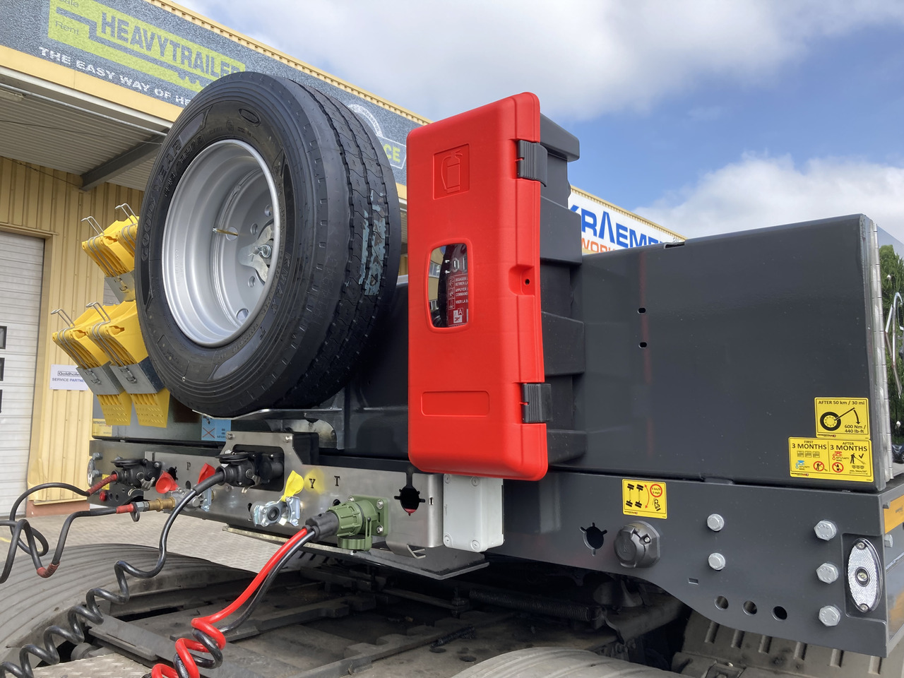 FAYMONVILLE 6-Achs-Tele-Semi mit PA-X Achssystem - Semi-trailer low bed: gambar 4 FAYMONVILLE 6-Achs-Tele-Semi mit PA-X Achssystem - Semi-trailer low bed: gambar 4