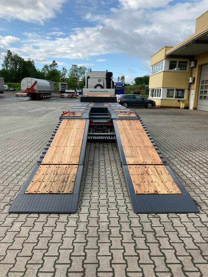 Faymonville 4-(1+3)-Achs-Tele-Semi-Radmulden-Rampen zg - Semi-trailer low bed: gambar 4 Faymonville 4-(1+3)-Achs-Tele-Semi-Radmulden-Rampen zg - Semi-trailer low bed: gambar 4