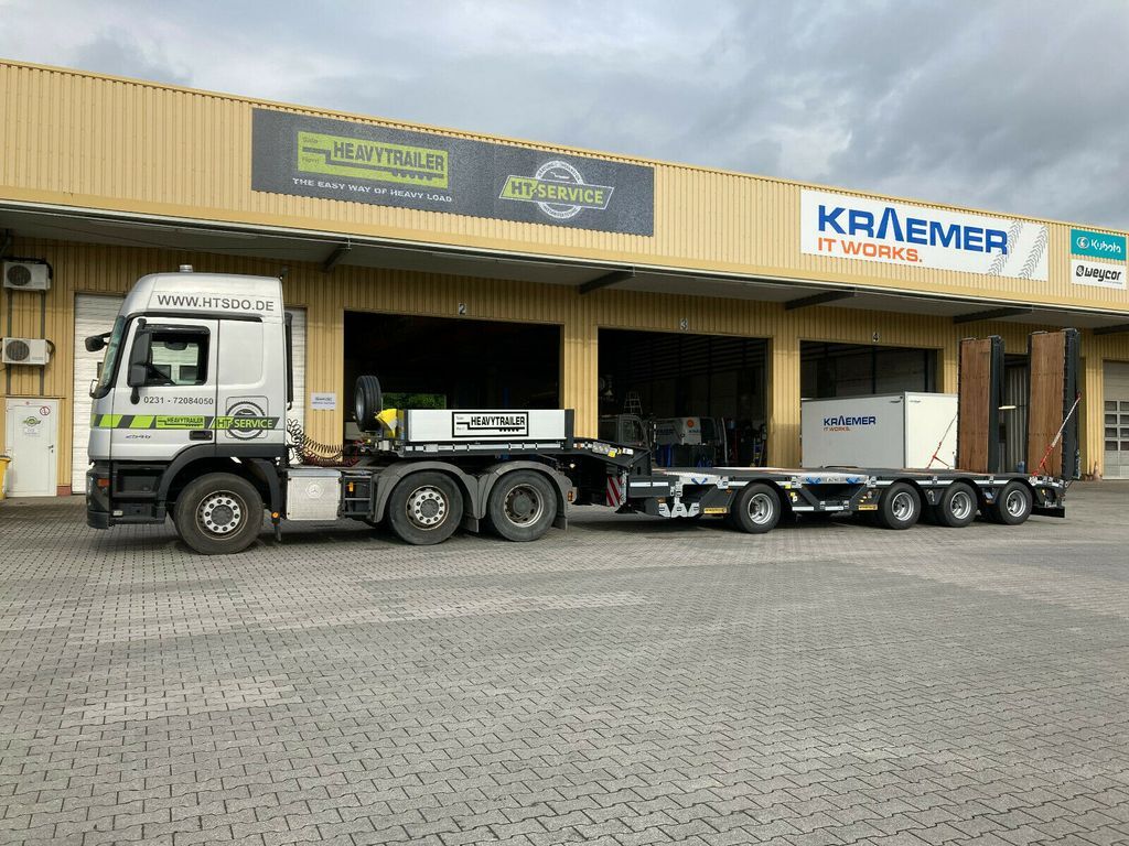Faymonville 4-(1+3)-Achs-Tele-Semi-Radmulden-Rampen zg - Semi-trailer low bed: gambar 2 Faymonville 4-(1+3)-Achs-Tele-Semi-Radmulden-Rampen zg - Semi-trailer low bed: gambar 2