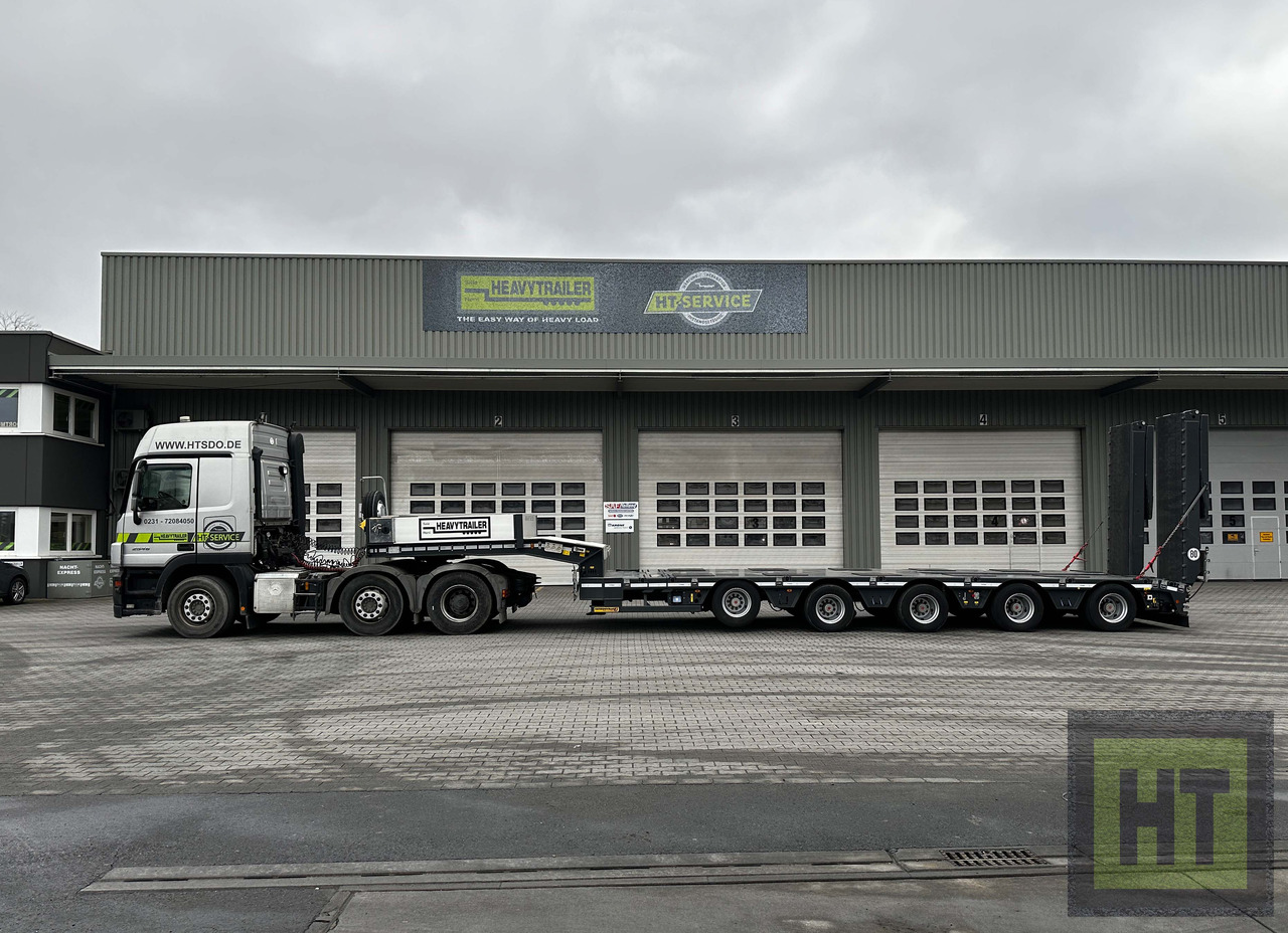 Faymonville 5-Achs-Tele-Semi-Halbachsen-Twinaxle-hydr Rampen - Semi-trailer low bed: gambar 5 Faymonville 5-Achs-Tele-Semi-Halbachsen-Twinaxle-hydr Rampen - Semi-trailer low bed: gambar 5