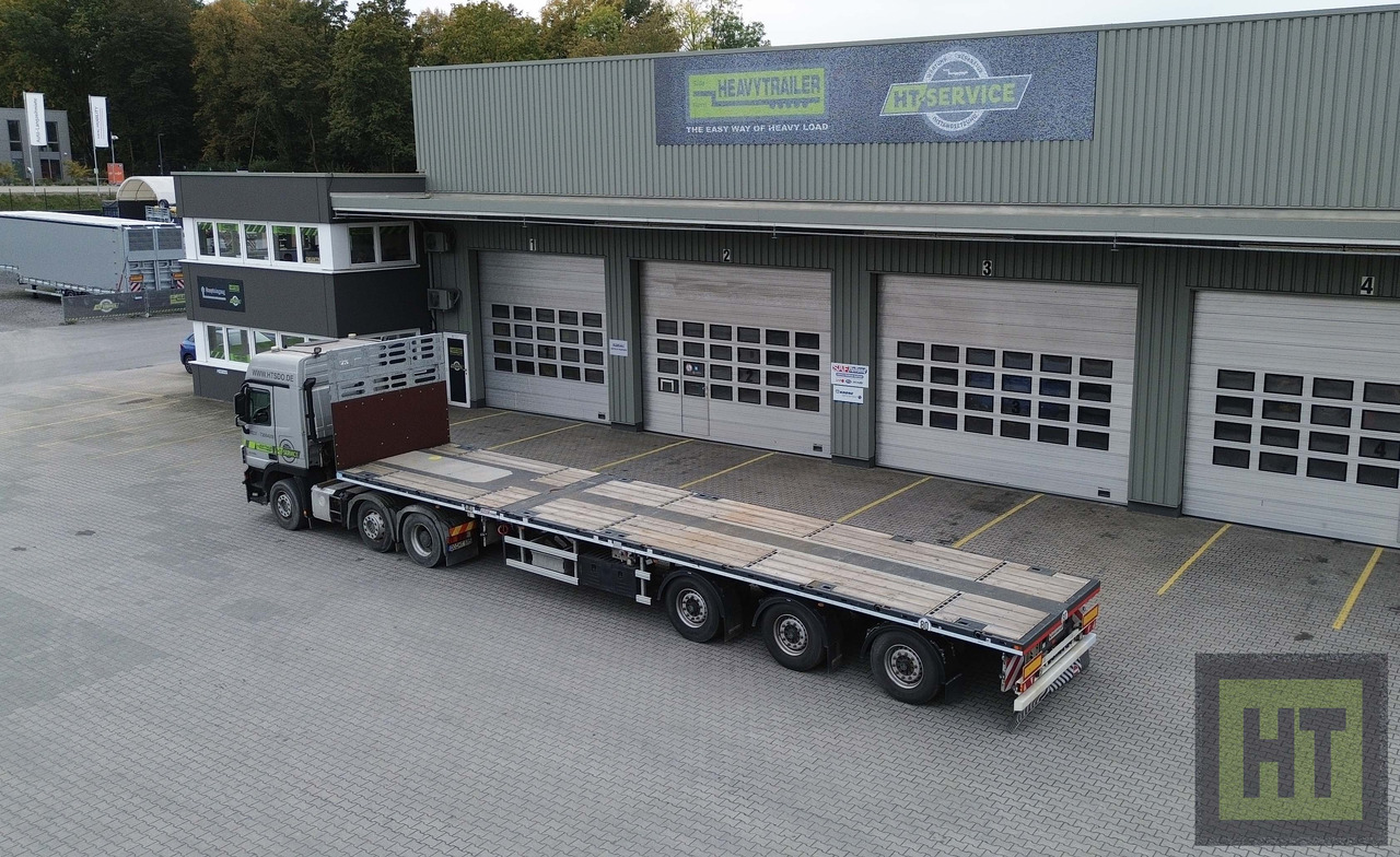 Faymonville MAX Trailer 3-Achs-Doppeltele-Plateau zwangsgelenkt - Semi-trailer low bed: gambar 1 Faymonville MAX Trailer 3-Achs-Doppeltele-Plateau zwangsgelenkt - Semi-trailer low bed: gambar 1