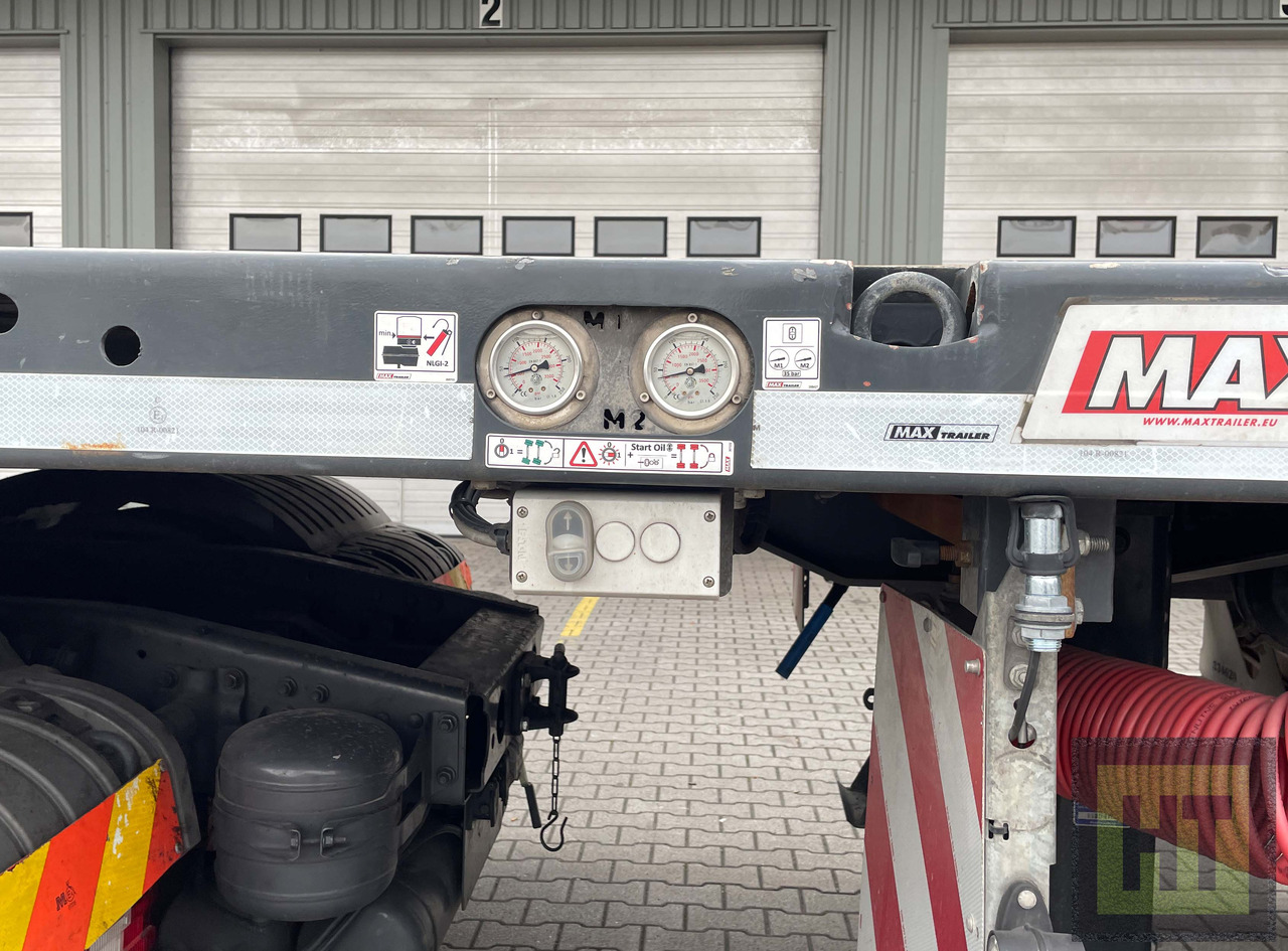 Faymonville MAX Trailer 3-Achs-Doppeltele-Plateau zwangsgelenkt - Semi-trailer low bed: gambar 2 Faymonville MAX Trailer 3-Achs-Doppeltele-Plateau zwangsgelenkt - Semi-trailer low bed: gambar 2