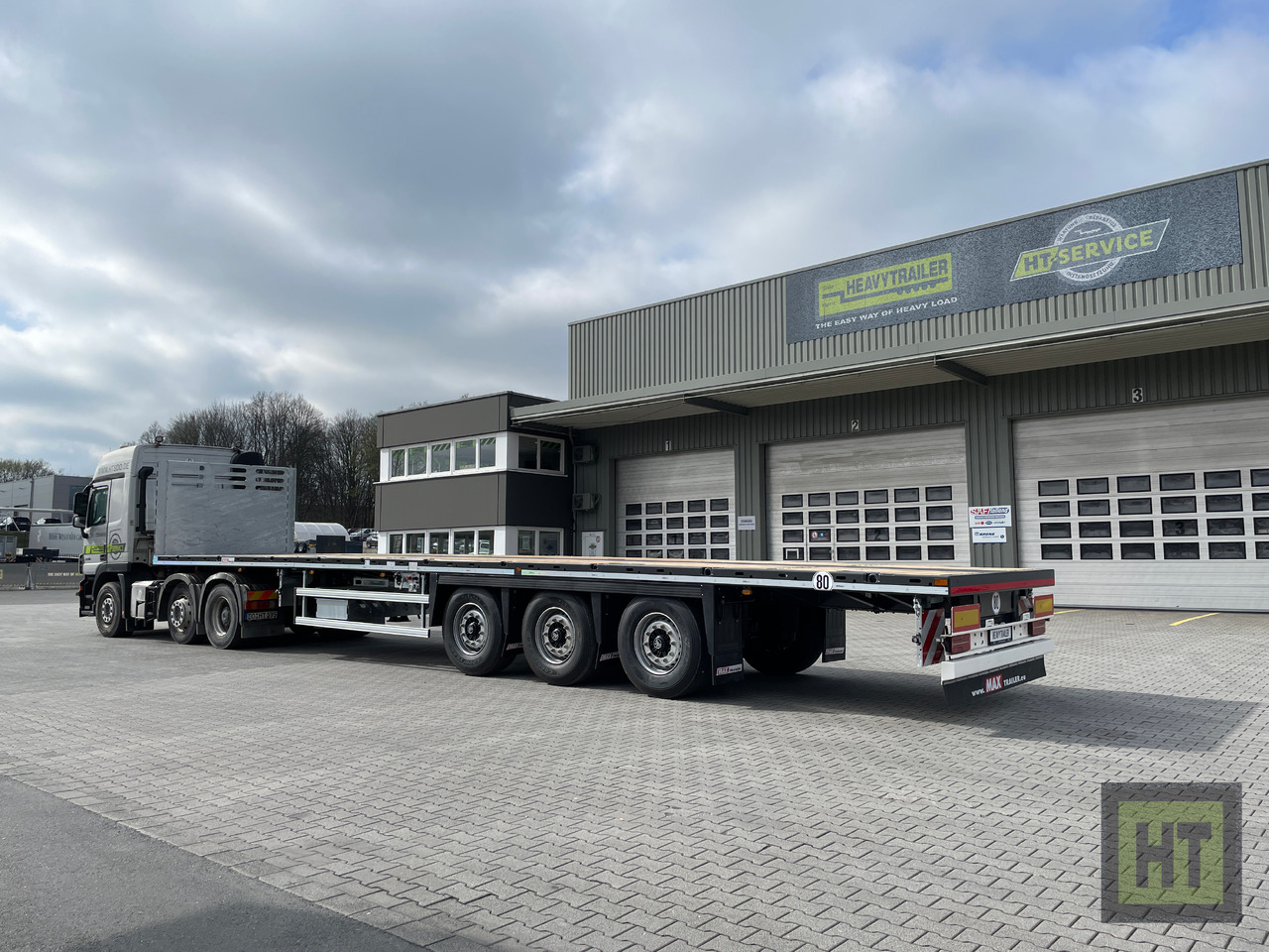 Faymonville MAX Trailer 3-Achs-Tele-Plateau - Semi-trailer flatbed: gambar 1 Faymonville MAX Trailer 3-Achs-Tele-Plateau - Semi-trailer flatbed: gambar 1
