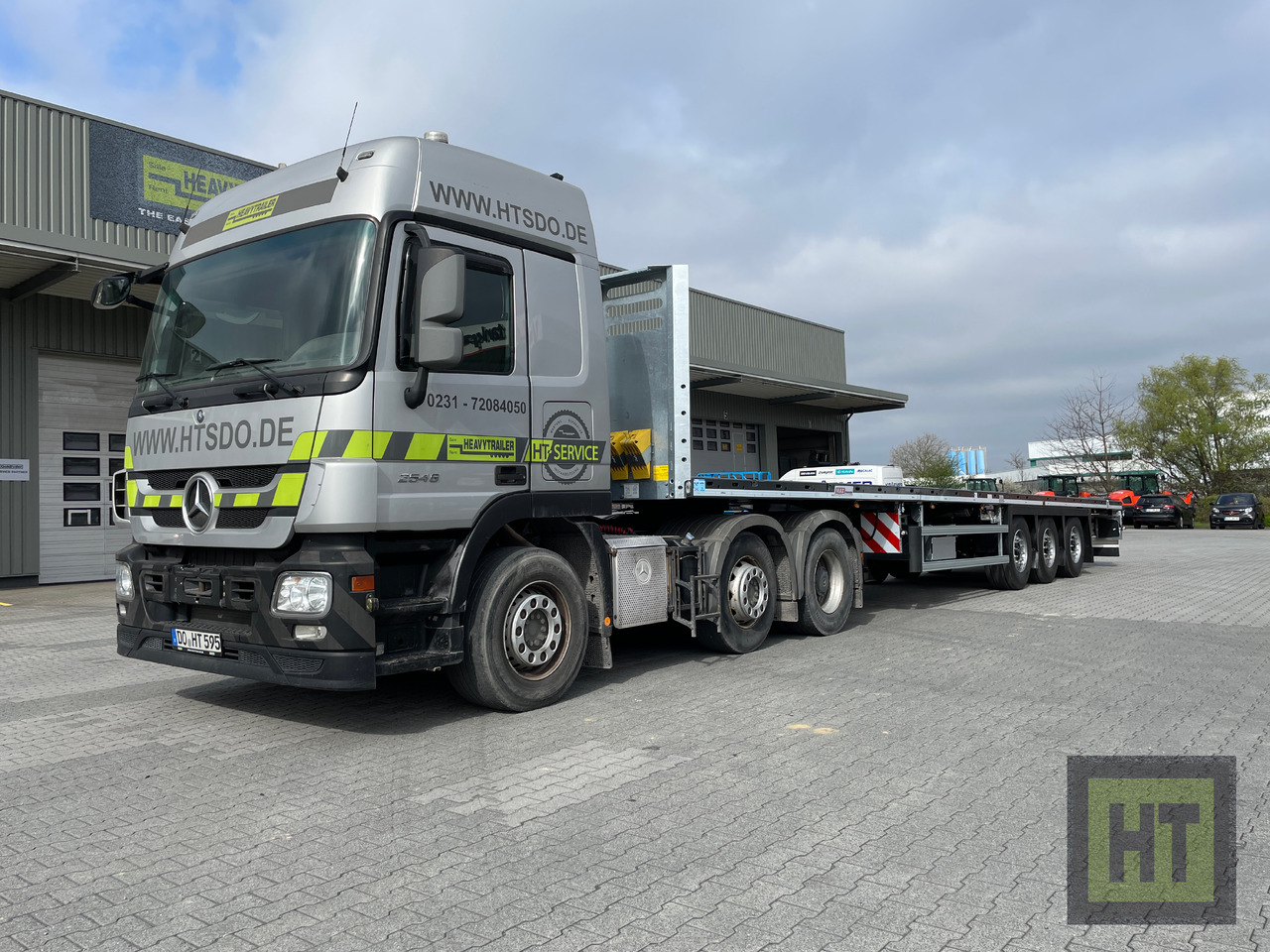 Faymonville MAX Trailer 3-Achs-Tele-Plateau - Semi-trailer flatbed: gambar 2 Faymonville MAX Trailer 3-Achs-Tele-Plateau - Semi-trailer flatbed: gambar 2