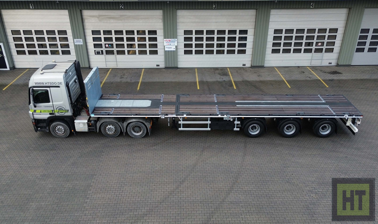 Faymonville MAX Trailer 3-Achs-Tele-Plateau zwangsgelenkt - Semi-trailer flatbed: gambar 5 Faymonville MAX Trailer 3-Achs-Tele-Plateau zwangsgelenkt - Semi-trailer flatbed: gambar 5