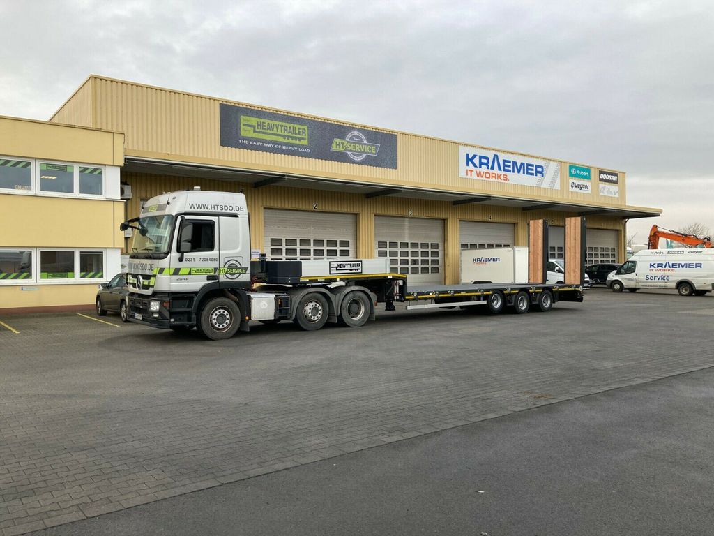 Goldhofer 3-Achs-Semi Stepstar mit hydr. Rampen  - Semi-trailer low bed: gambar 2 Goldhofer 3-Achs-Semi Stepstar mit hydr. Rampen  - Semi-trailer low bed: gambar 2