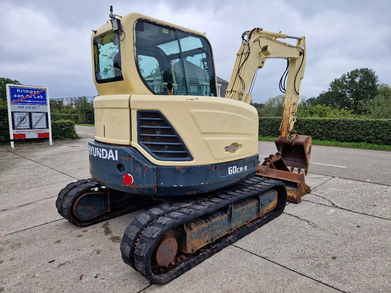 Hyundai Robex CR60-9 met airco en 3 bakken - Ekskavator mini: gambar 4 Hyundai Robex CR60-9 met airco en 3 bakken - Ekskavator mini: gambar 4