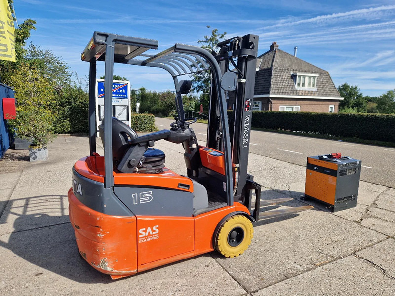 Toyota 1500 kg. elektrisch hefhoogte 5.00m. - Forklift listrik: gambar 1 Toyota 1500 kg. elektrisch hefhoogte 5.00m. - Forklift listrik: gambar 1