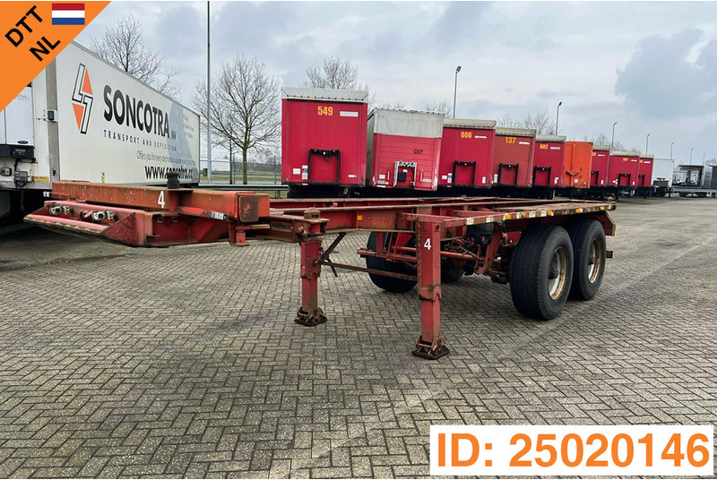 Burg 20 ft skelet - Semi-trailer pengangkut mobil: gambar 1 Burg 20 ft skelet - Semi-trailer pengangkut mobil: gambar 1