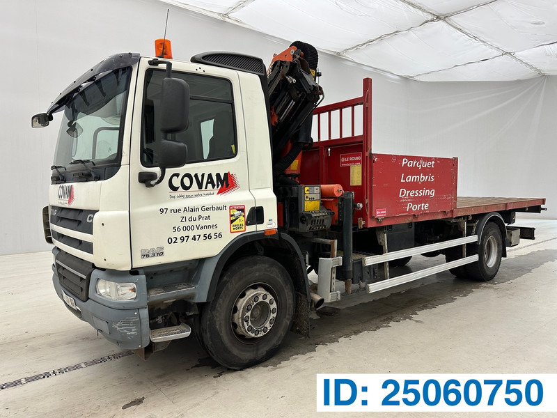 DAF CF75.310 - Truk flatbed, Truk derek: gambar 1 DAF CF75.310 - Truk flatbed, Truk derek: gambar 1
