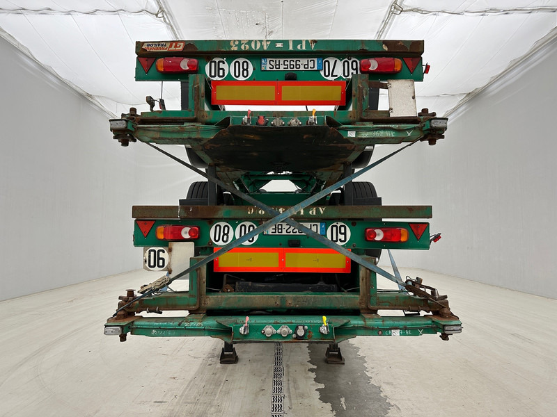 Fruehauf 4 x Skelet 2 x 20-40 ft - Semi-trailer pengangkut mobil: gambar 3 Fruehauf 4 x Skelet 2 x 20-40 ft - Semi-trailer pengangkut mobil: gambar 3