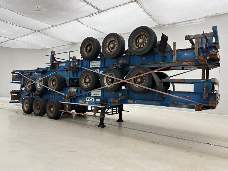 Fruehauf Stack 4 x Skelet 2 x 20-40 ft - Semi-trailer pengangkut mobil: gambar 3 Fruehauf Stack 4 x Skelet 2 x 20-40 ft - Semi-trailer pengangkut mobil: gambar 3