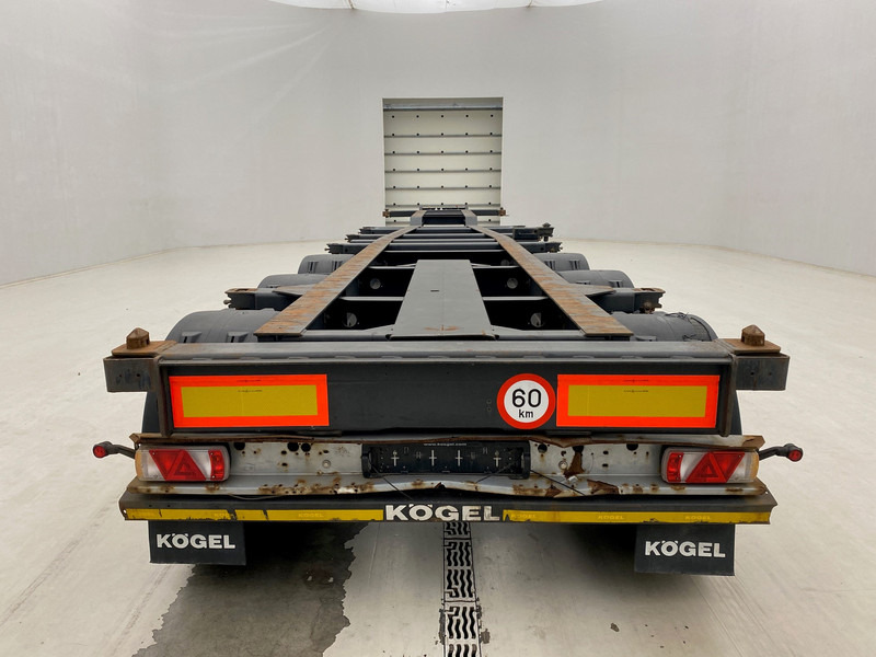 Kögel Polyvalent skelet 20-30-40 ft - Semi-trailer pengangkut mobil: gambar 4 Kögel Polyvalent skelet 20-30-40 ft - Semi-trailer pengangkut mobil: gambar 4