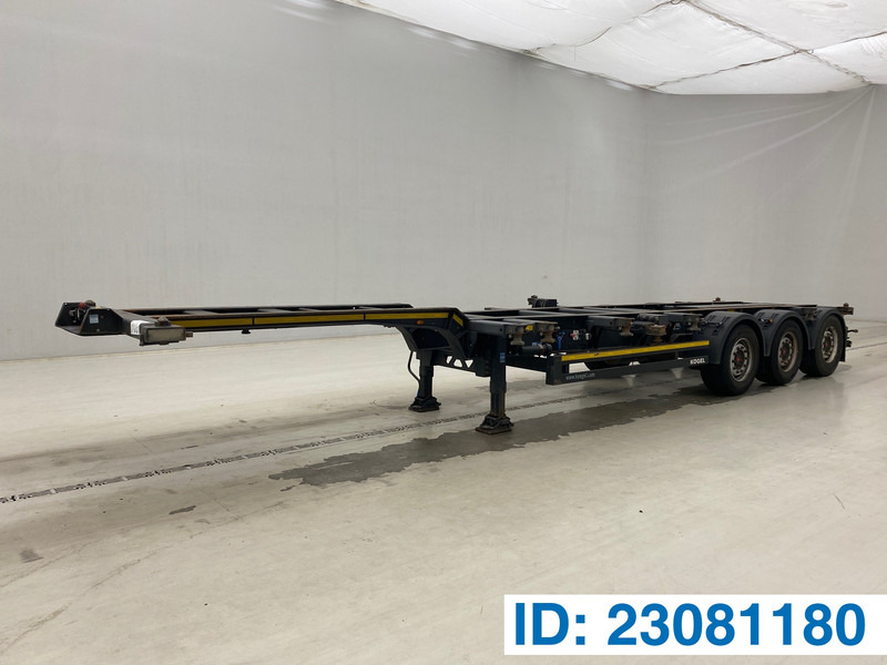 Kögel Polyvalent skelet 20-30-40 ft - Semi-trailer pengangkut mobil: gambar 1 Kögel Polyvalent skelet 20-30-40 ft - Semi-trailer pengangkut mobil: gambar 1